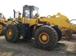 Chargeur sur pneus Komatsu WA470-3 d'occasion de haute qualité Tracteur chargeur d'occasion de marque japonaise Pompe à moteur nominale de 5 tonnes incluse - Product Image 3