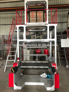 Taiwan Qualität Hochgeschwindigkeits-PE LDPE HDPE PBAT PLA Maisstärke Biologisch abbaubare Schrumpf plastik Rollfilm herstellung Blas maschine Preis - Product Image 5