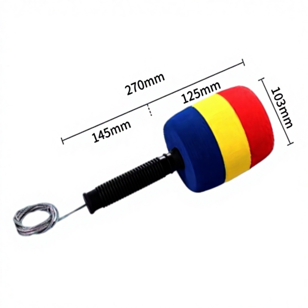 Yellow-Tricolor hammer short handle