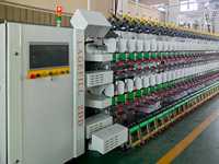La dernière machine Twister fantaisie à double broche creuse à deux rouleaux de l'usine Kingkangda pour la production textile