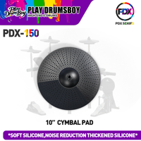 PDX150 High Quality Full Set Electronic Module Metal Drum Cymbal Practice Kit Silicone Double Tier for Stage Beginner Percussion