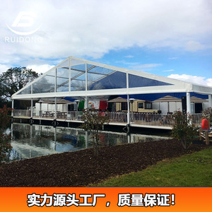 Carpa Transparente de Aleación de Aluminio de Doble Capa, Impermeable, de PVC, Construcción Modular, para Bodas y Fiestas - Product Image 3