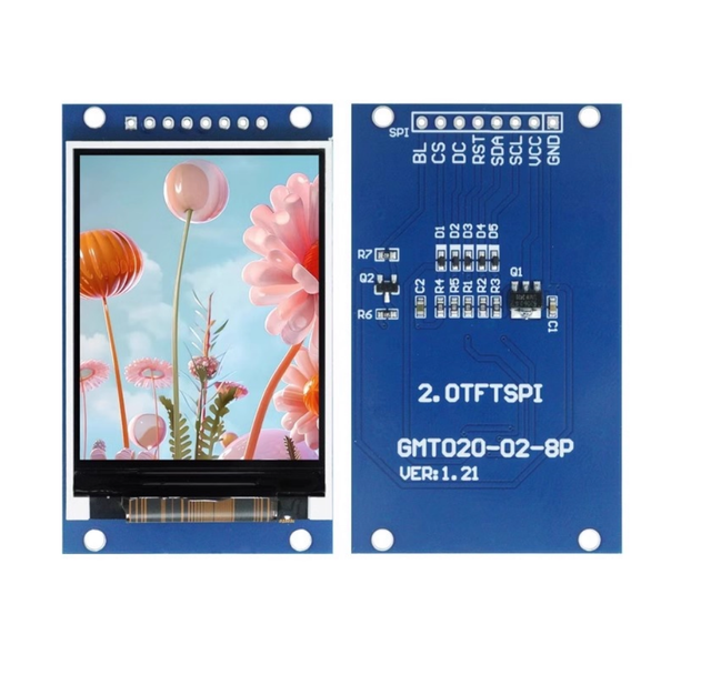High-definition IPS 2.0 Inch TFT LCD Display 240*320 Color Screen ST7789 Module LCD Full Viewing Angle