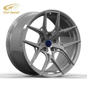 ล้อรถยนต์โดยสารแบบโมโนบล็อคล้อสำหรับ XC60 S60 Chevrolet <span class=keywords><strong>Camaro</strong></span> 18 19 20 21 22นิ้ว <span class=keywords><strong>SS</strong></span> Forged 5x108 5X120กำหนดเอง - Product Image 2