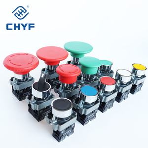 (XB2 loạt XB2 BD53 chuyển đổi) 22mm 2 vị trí 3 vị trí khóa trở lại 1No 1Nc 2 không có contatc nhựa ROTARY Selector chuyển đổi - Product Image 6