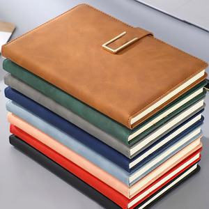 โต๊ะวางแผน2025สำหรับปี da แบบแข็งสีแดง PU ครูสีเขียวติดผนังสมุด2025แบบเติมได้ - Product Image 3