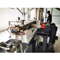 Chaîne de production de compoundage et de pelletisation d'extrudeuses à double vis de fibre de retraitement de nylon PA