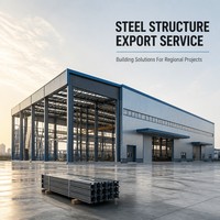 Solution de service d'ingénierie pour la planification locale et la conception de bâtiments préfabriqués, soutien aux projets d'exportation de structures en acier