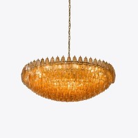 Lampes suspendues en verre, lustres de luxe, luminaires suspendus pour la décoration du salon