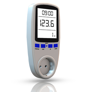 Misuratore di consumo energetico, monitor di elettricità ricaricabile con schermo LCD retroilluminato, contatore di consumo elettrico - Product Image 2
