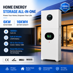 Zsen 6kW 16kWh All in One Solar Storage System Integrated <b>Battery</b> Hybrid Pure Sine Wave Home <b>Backup</b> - Product Image 4