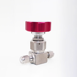 Vanne à aiguille à bonnet intégré HDVH en acier inoxydable SS316, double ferrule, la plus vendue / Vanne à bonnet intégré double - Product Image 3
