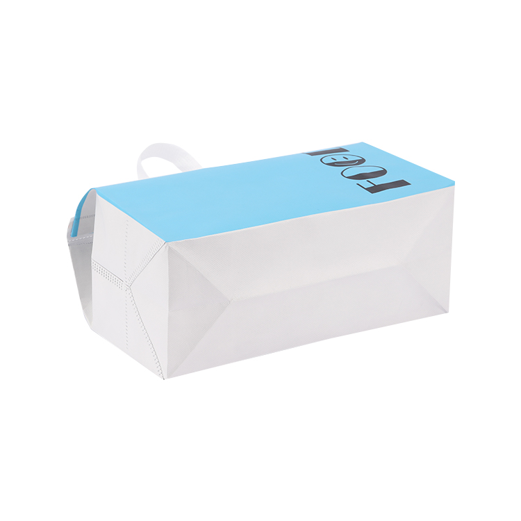 Wholesale food delivery bag cooler disposable insulated lunch cooler bag non woven