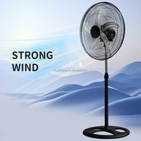 Ventilateur de sol 18 pouces le plus vendu avec un vent puissant - Vente directe usine pour entrepôts et garages