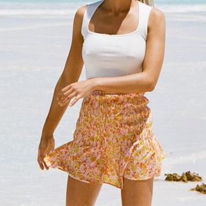 Vestido Mini Bohemio Estampado de Alta Calidad para Mujer, Elástico, Suave al Tacto, Personalizado, Prelavado, de Rayón - Product Image 3