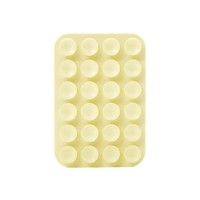 Support de téléphone magnétique double face en silicone pour PC, étanche, anti-corrosion, mains libres, réglable, pour bureau/voiture/lit