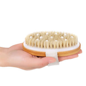 แปรงสำหรับเปียกหรือแห้งแปรง Gentle Exfoliating นุ่มนวลเรืองแสงผิวกำจัดของคุณเซลลูไลท์และผิวแห้งนวด Nod - Product Image 5