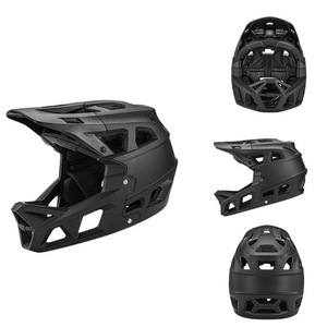 Casque de VTT Zitem intégral M/L noir, couleur personnalisable, logo imprimable pour la course et le cyclisme en descente - Product Image 1