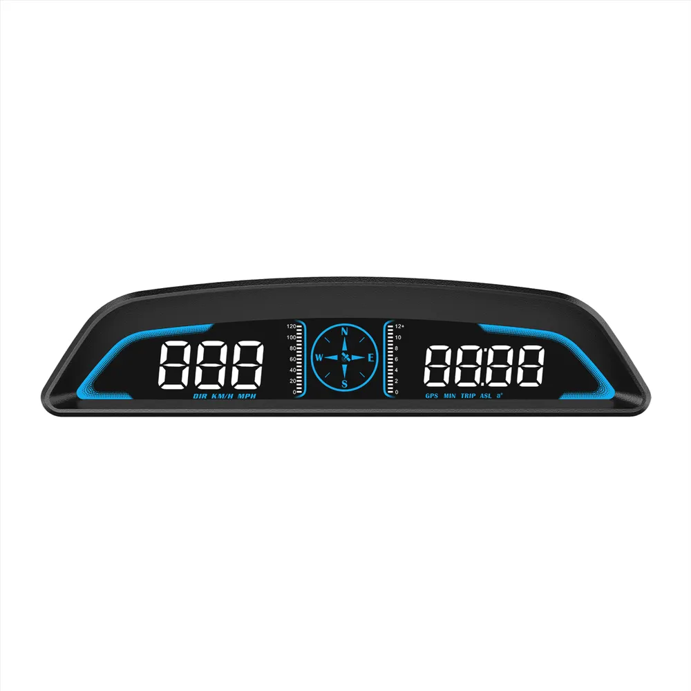 G3 Universal 1.8 Inch Screen Car Hud Head-Up Display Speed Alarm GPS Speedometer Automotive Hud Head Up Display For Car