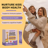 Complément Liquide OEM Complexe Calcium Magnésium Zinc Vitamines D3 K2 – Soutient l'Immunité et la Santé Osseuse – Boisson Calcium Magnésium Zinc D3