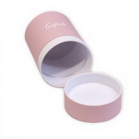 Boîte d'emballage en tube de papier de luxe biodégradable et recyclable avec logo imprimé personnalisé pour crème pour le visage, parfum, mascara