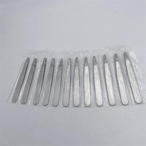 3 Days Eyebrow Tweezers Beauty <b>Tool</b> Stainless Steel <b>Makeup</b> <b>Tools</b> Eyebrow Slant Tip Tweezers for Brows GZ RTS Bulk Mixed Order - Product Image 3