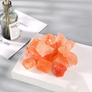 Cristallo Grezzo <span class=keywords><strong>di</strong></span> <span class=keywords><strong>Sale</strong></span> Arancione dell'Himalaya, Pietra Naturale per Divinazione, Guarigione e Decorazione, Artigianato in Quarzo e Minerali - Product Image 4