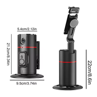 360 trépied de suivi de visage pour téléphone suivi de mouvement automatique P02 support de téléphone pour Smartphone AI trépied Selfie Robot