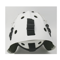 Nouveau produit vis en fibre de carbone visière personnalisée casque de hockey visage de gardien casque de hockey polaire