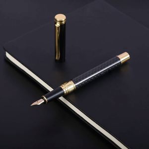 High-quality Carbon Fiber Metal Ballpoint <b>Pen</b> with Logo Luxury Rollerball <b>Pen</b> Fountain <b>Pen</b> Luxury for Corporate Group Purchases - Product Image 4