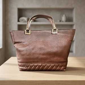 Sac à main BS en cuir véritable léger, pliable, avec fermeture éclair, imperméable, grande capacité, portable, avec bandoulière amovible, prix abordable - Product Image 3