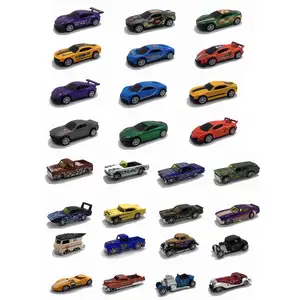 Hete Verkoop Kinderen Mini Die Gegoten Oldtimers Emulatie 1: 64 Legering Kleine Auto Speelgoed Voor Grote Promotie