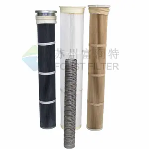 FORST Factory Washable Industrial Air Powder Dust Collector Pleated Dust Bag Filter Supplies