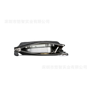 Customized PU leather keychain, mini <b>bag</b> charm, <b>coin</b> purse, creative and practical keychain. - Product Image 5