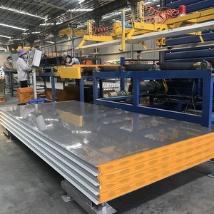 Paneles sándwich de diseño moderno producidos mecánicamente al por mayor, tableros de óxido de magnesio para laboratorio, fábrica de alimentos, sala limpia - Product Image 5