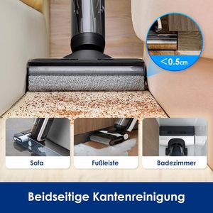 <span class=keywords><strong>Tineco</strong></span> Floor One Switch S6 <span class=keywords><strong>Aspirateur</strong></span> 5-en-1 Fonction 180 ° Design Plat Aspiration Vadrouille <span class=keywords><strong>Aspirateur</strong></span> Sec et Humide - Product Image 5
