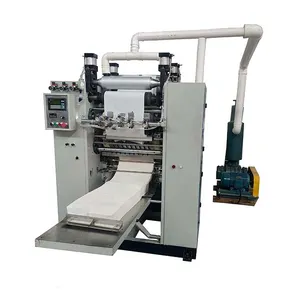 Mesin Pembuat Produk Serbet Lipat Kertas Tisu Harga Pabrik dengan Pencetakan Warna