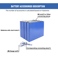 Batería CATL 100Ah LFP lista para enviar CATL 3,2 V 100Ah LiFePO4 celdas prismáticas tipo alto grado a para sistema de almacenamiento de energía solar