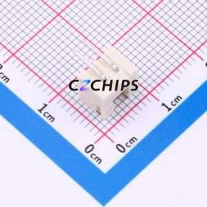 WAFER-XH2.54-2PWZ-Y62 Wire-to-Board Pin Header Bent Lead Through Hole,P=2.5mm Connector 1x2P 2.5mm Right Angle Insert XH - Product Image 2