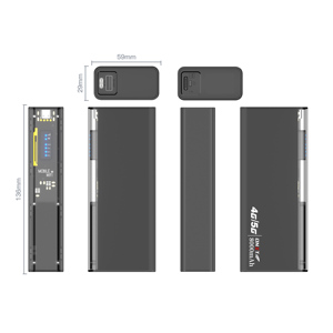 Dnxt M27 Dual Band Ngân Hàng Điện 2 Trong 1 <span class=keywords><strong>Router</strong></span> Với 4G Wifi LTE Không Dây Sim Thẻ Khe Cắm <span class=keywords><strong>Router</strong></span> 8000MAh Pin Hotspot <span class=keywords><strong>Router</strong></span> - Product Image 3