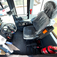 Chargeuse sur pneus 3 tonnes économique, chargeuse frontale articulée diesel, engin de construction compact pour le déblaiement de marchandises en vrac