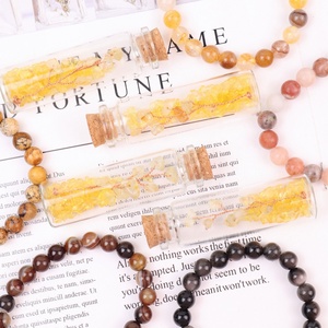 Bracelet en cristal de citrine porte-bonheur de haute qualité conçu à la mode santé richesse décorative gravier arbre bouteille autres artisanat en cristal - Product Image 2