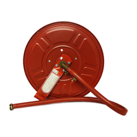 Kit de Carrete de Manguera Contra Incendios Slim-Line 25mm x 20m 180mm de Ancho para Gabinete Empotrado 1.2MPa Fabricante de Componentes OEM