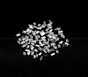 เพชรทรงบาแกตต์ขนาด 5.0 x 3.0 มม. เพาะเลี้ยงในห้องปฏิบัติการด้วยวิธี HPHT ได้รับการรับรองจาก IGI สี D สำหรับทำเครื่องประดับ - Product Image 5