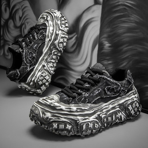 Scarpe Casual Slip-On Retrò da Uomo - Moda Primavera Estate 2025 con Suola a Pneumatico - Product Image 4