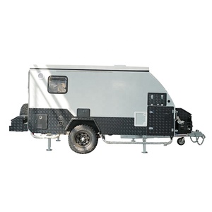 RV <strong>caravan</strong> with Slide-out Outdoor Kitchen - Product Image 1