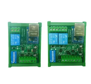 3 IN 1 Serial Serve/Ethernet/RS485 Relay Modbus RTU TCP/IP UART DI-DO Network Controller Switch PLC Remote IO Module