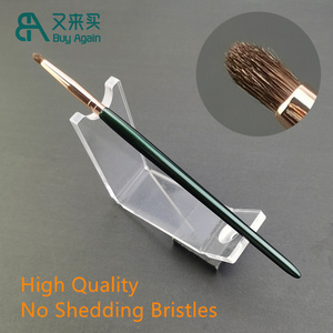 Comprar de nuevo brochas de ojos no logotipo pequeño cabeza plana de etiqueta privada ojo corrector de corte plana pliegue pincel de maquillaje - Product Image 2