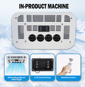 Nuovi <span class=keywords><strong>condizionatori</strong></span> d'<span class=keywords><strong>aria</strong></span> elettrici da 12V 24V per camper, roulotte, camion, trattori e auto. - Product Image 6