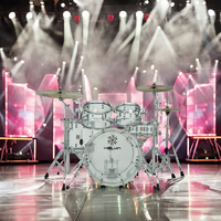 Hailun Acrylique Drum Sets Instrument à Percussion de haute qualité Usine de vente directe Usine directe BON MARCHÉ